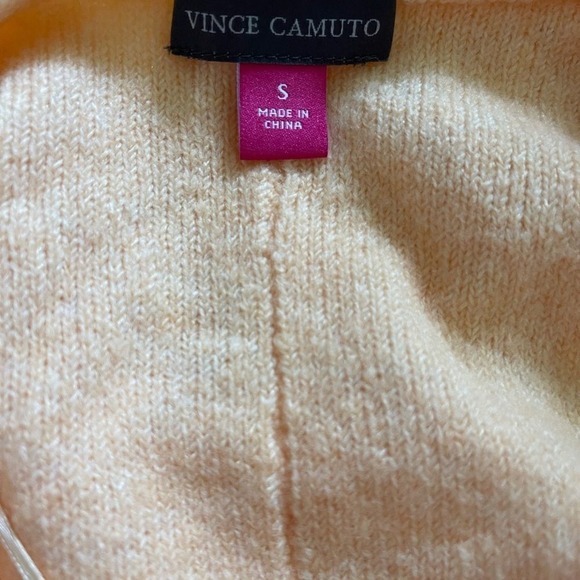NWT Vince Camuto open front cárdigan lovely soft apricot color size small 329 - Picture 9 of 9